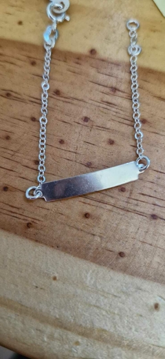 Pulseira de bebê com nome gravado - comprar online