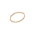 Bracelete - Liso 5,5 cm Banho Ouro 18k