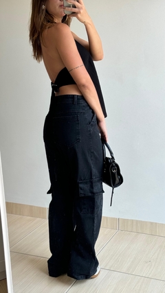 Calça cargo estonada Luisa