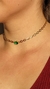 Imagem do Choker Dourada com Zircônia várias opções de cores