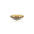 Anel Coração Pequeno Cravejado Colorido Banho Ouro 18k - comprar online