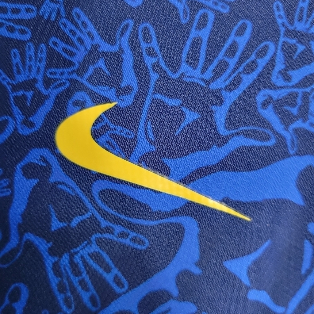 Jaqueta Corta-Vento Brasil 23/24 Masculino Nike - Azul