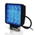 FAROL LED QUADRADO AZUL 48W 16 LEDS - REFORÇADO