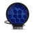 FAROL LED REDONDO 42W 14 LEDS - SLIM - AZUL