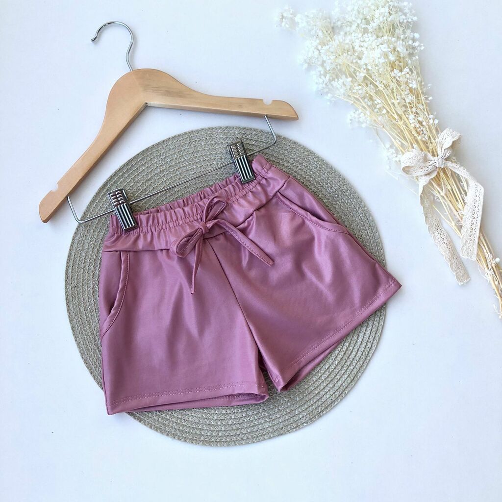 Short Infantil Cirrê Rosa