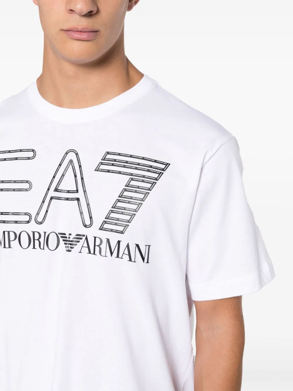 Camisa Empório Armani Camiseta Padrão Site