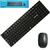 KIT TECLADO E MOUSE SEM FIO MULTILASER TECLAS FLUTUANTES PRETO TC251