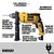 FURADEIRA IMPACTO DEWALT 1/2 710W 127V DWD502BR na internet