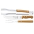 JOGO CHURRASCO INOX 3PC DYNAMIC - comprar online