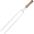 ESPETO CHURRASCO CABO MADEIRA DUPLO 75CM