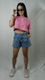 T shirt Voop Cropped Basic Pink na internet