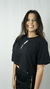 T shirt Voop Cropped Basic Black