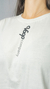 T shirt Cropped Basic Off-white - comprar online