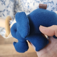 Combo Hamaca Hindú Azul + Colgador Elefante - comprar online