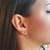 BRINCO EAR CUFF DE BANHADO EM OURO 18K