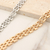 Pulseira Premium Bricks com Strass Folheada