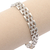 Pulseira Premium Bricks com Strass Folheada - Rosatta