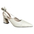 SCARPIN SLINGBACK OFF WHITE na internet