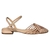 SANDÁLIA SLINGBACK COURO ROSÉ - comprar online