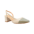 SCARPIN SLINGBACK COURO BICOLOR - comprar online