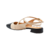 SCARPIN SLINGBACK DE COURO BICOLOR na internet