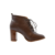 BOTA DE COURO CANO CURTO CAFÉ - comprar online