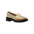 MOCASSIM DE COURO FLOATER DOURADO