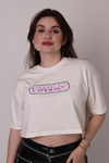 Camiseta Cropped - Faith Collection Branco