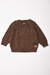 SWEATER NOGAL CHOCOLATE - comprar online