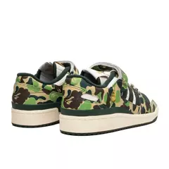 BAPE x Adidas Forum 84 Low 30th Anniversary Green - loja online