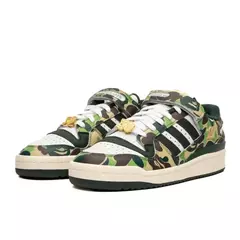 BAPE x Adidas Forum 84 Low 30th Anniversary Green