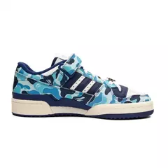 BAPE x Adidas Forum 84 Low 30th Anniversary Blue - TD Company