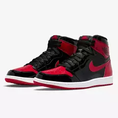 Air Jordan 1 High Patent Bred