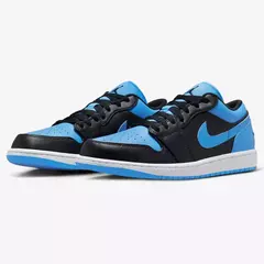 Air Jordan 1 Low Black University Blue