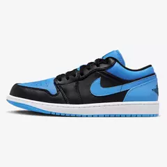 Air Jordan 1 Low Black University Blue - TD Company