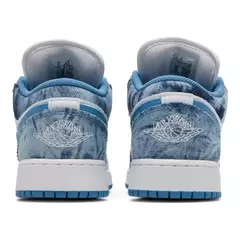 Air Jordan 1 Low GS Washed Denim - TD Company