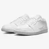 Air Jordan 1 Low Triple White