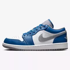 Air Jordan 1 Low True Blue na internet