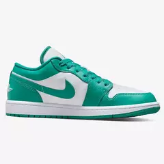 Air Jordan 1 Low White Turquoise Emerald - comprar online