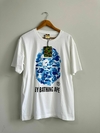 Camiseta Bape ABC Camo By Bathing Tee White/Blue