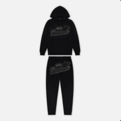 Trapstar Tracksuit Shooters Black Monochrome