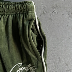 Corteiz Allstarz VVS Velour Green - comprar online