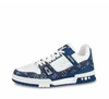 Louis Vuitton Trainer Low Monogram Denim Blue