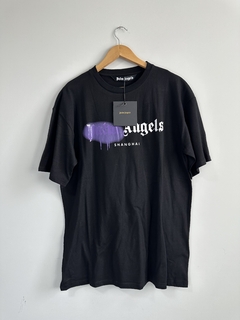 Camiseta Palm Angels Shanghai Sprayed - loja online