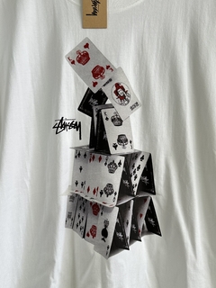 Camiseta Stussy Playing Cards - TD Company