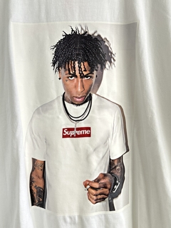 Camiseta Supreme NBA Youngboy White na internet