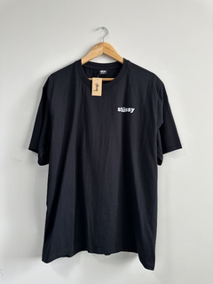 Camiseta Stussy Popsicle Tee Black - comprar online