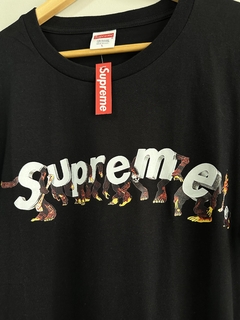 Camiseta Supreme Apes Tee In Black - comprar online