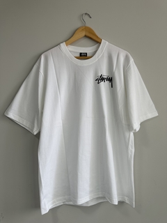 Camiseta Stussy Fuzzy Dice White - comprar online