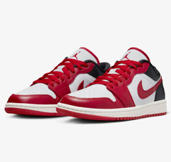 Air Jordan 1 Low White Gym Red